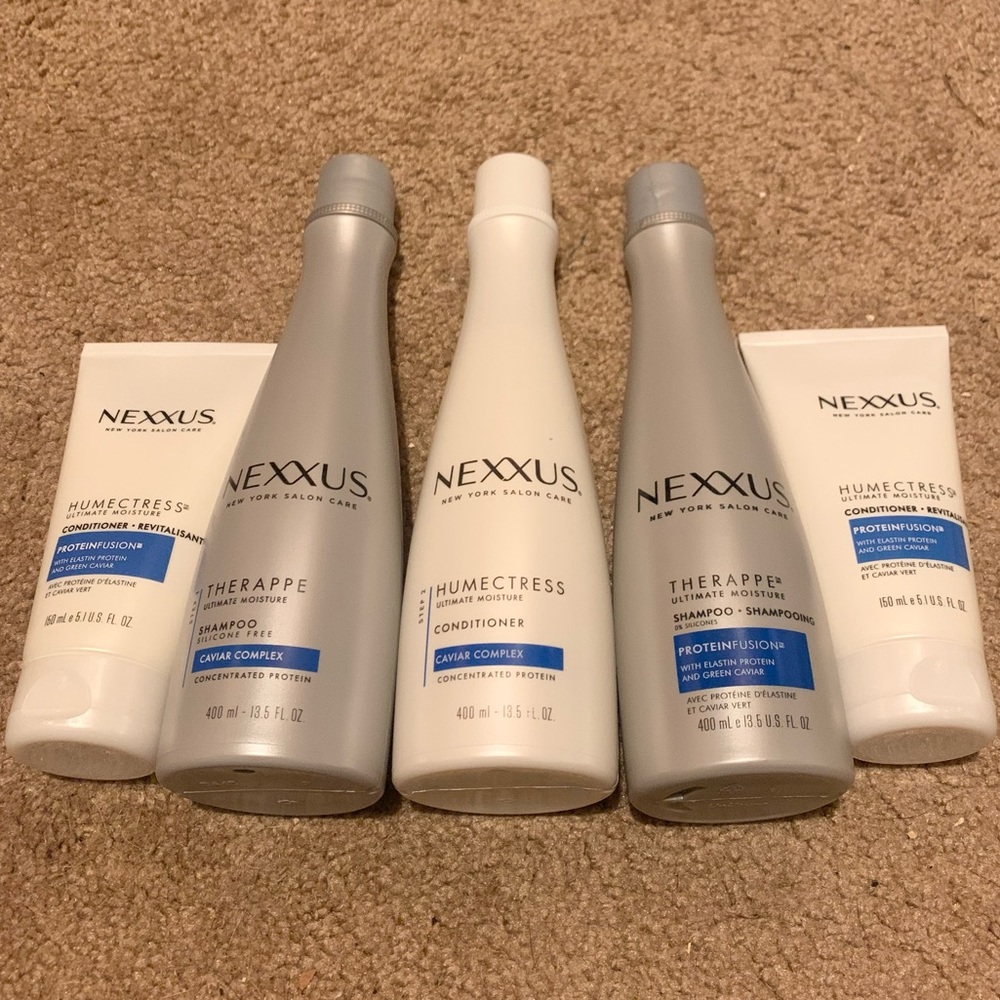 Nexxus Therappe shampoo Humectress conditioner